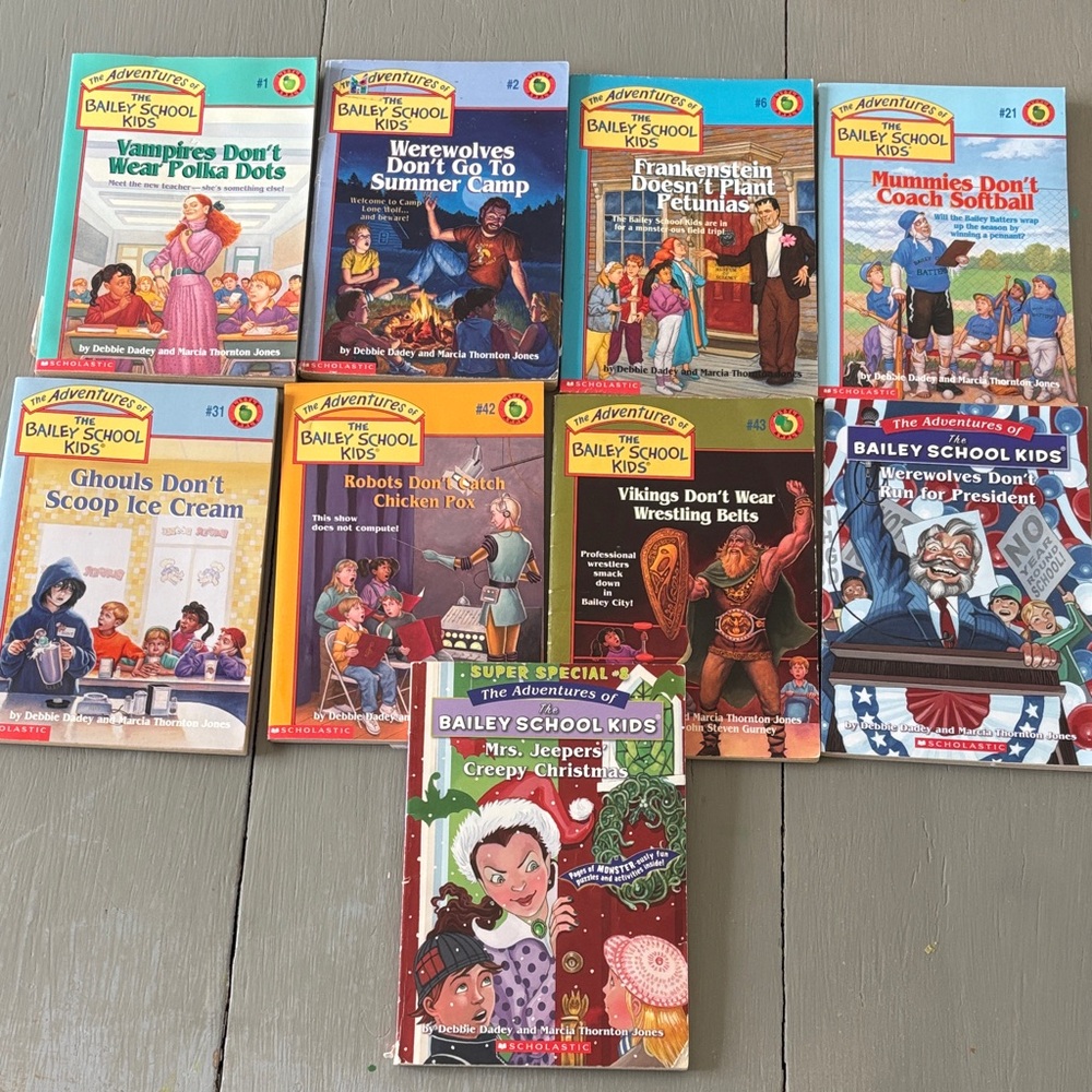 Bailey School Kids chapter books vintage